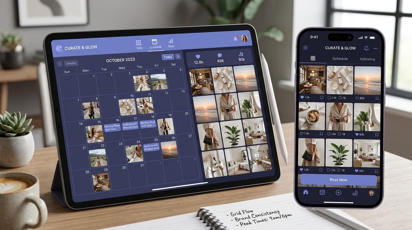 Social Media Management sample showcase