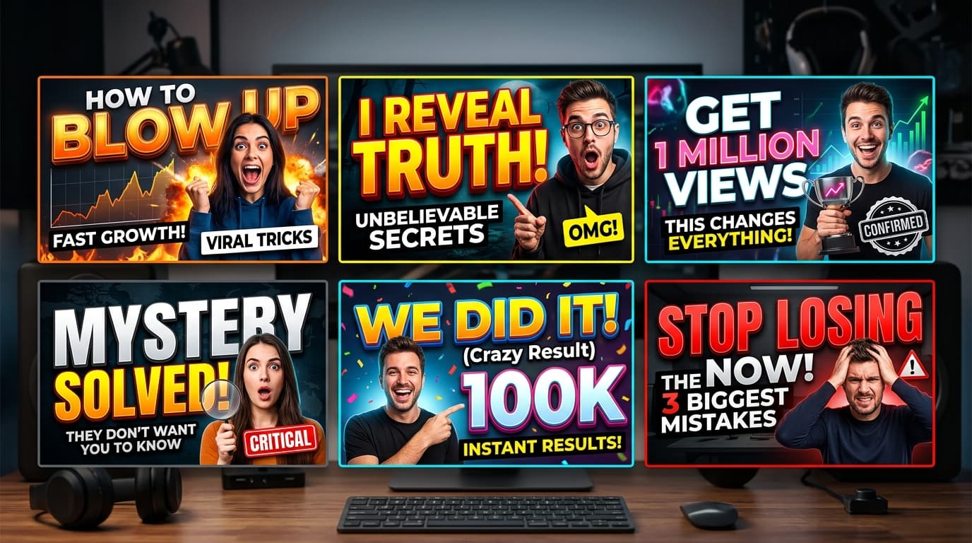 Thumbnail Design sample showcase